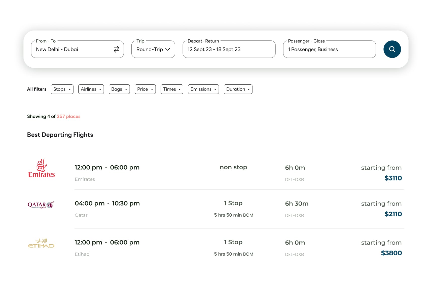 Flight Prices and Availability Scraping