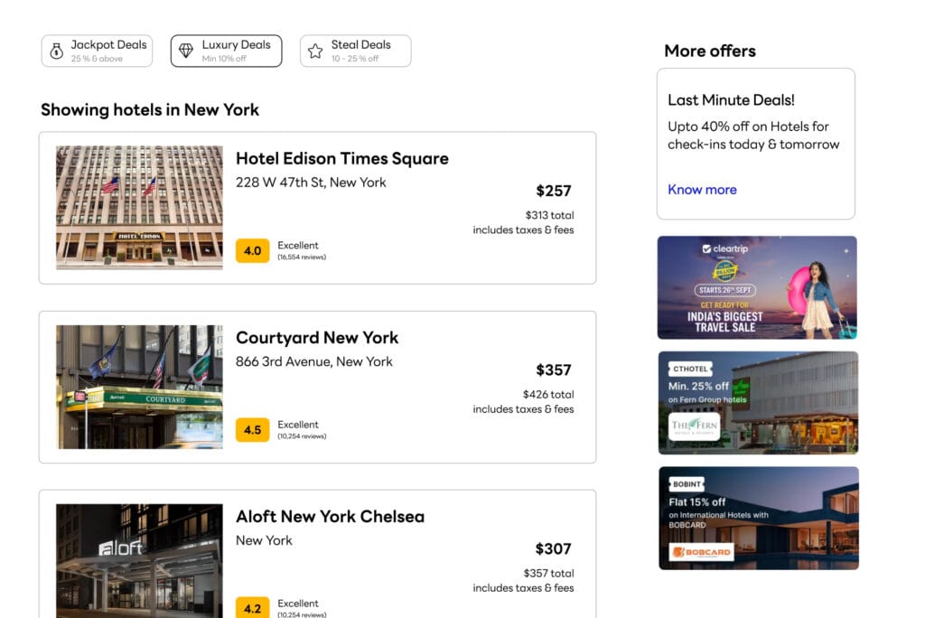 Special Offers and Promotions Aggregation
